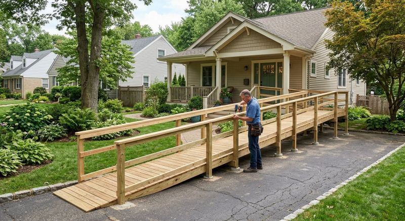 Church Ramp Installation in Conroe, TX