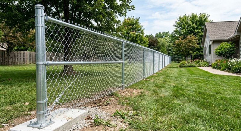 Cyclone Fence Installation in Pearland, TX