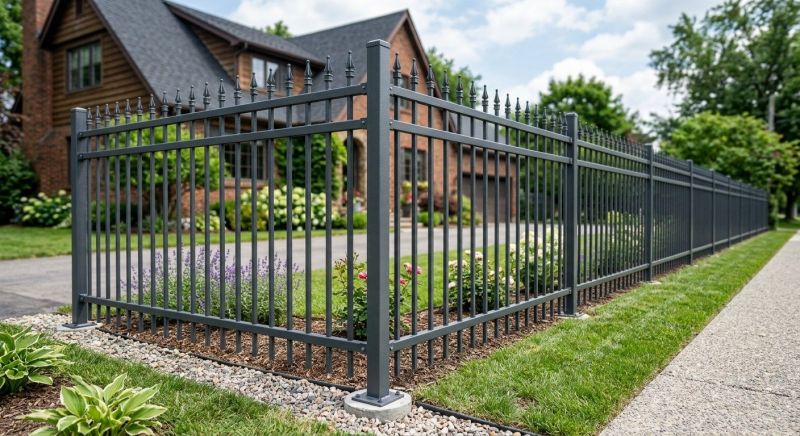 Steel Fence Replacement in Grand Rapids, MI